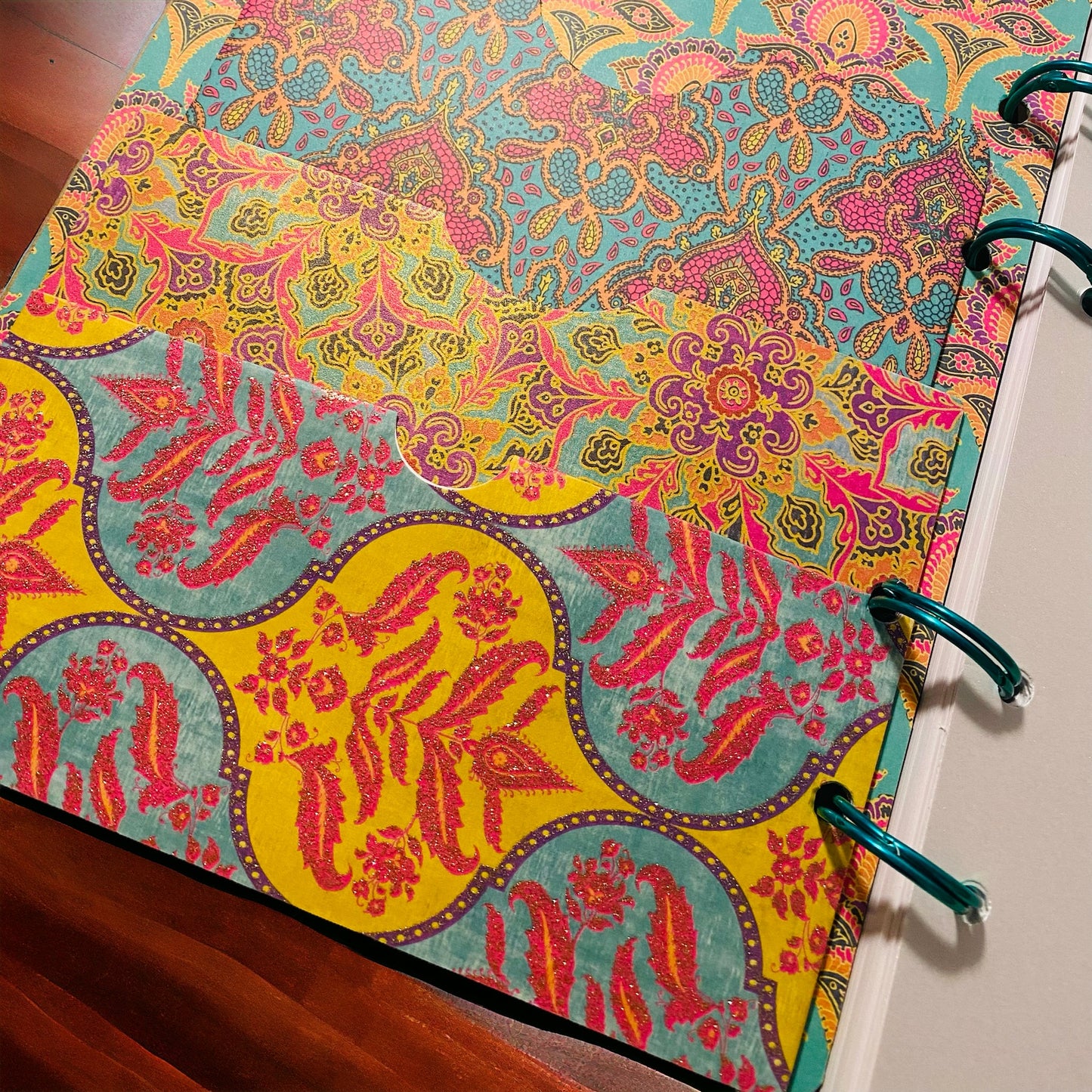 Saree Symphony Hardcover Notebook