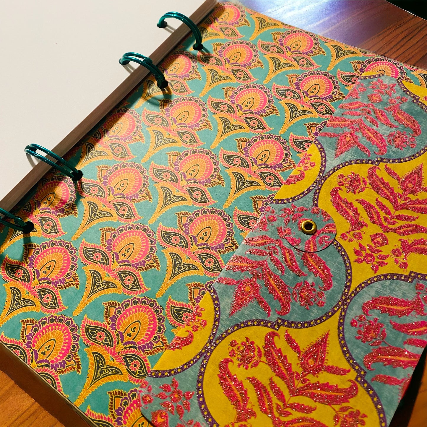 Saree Symphony Hardcover Notebook