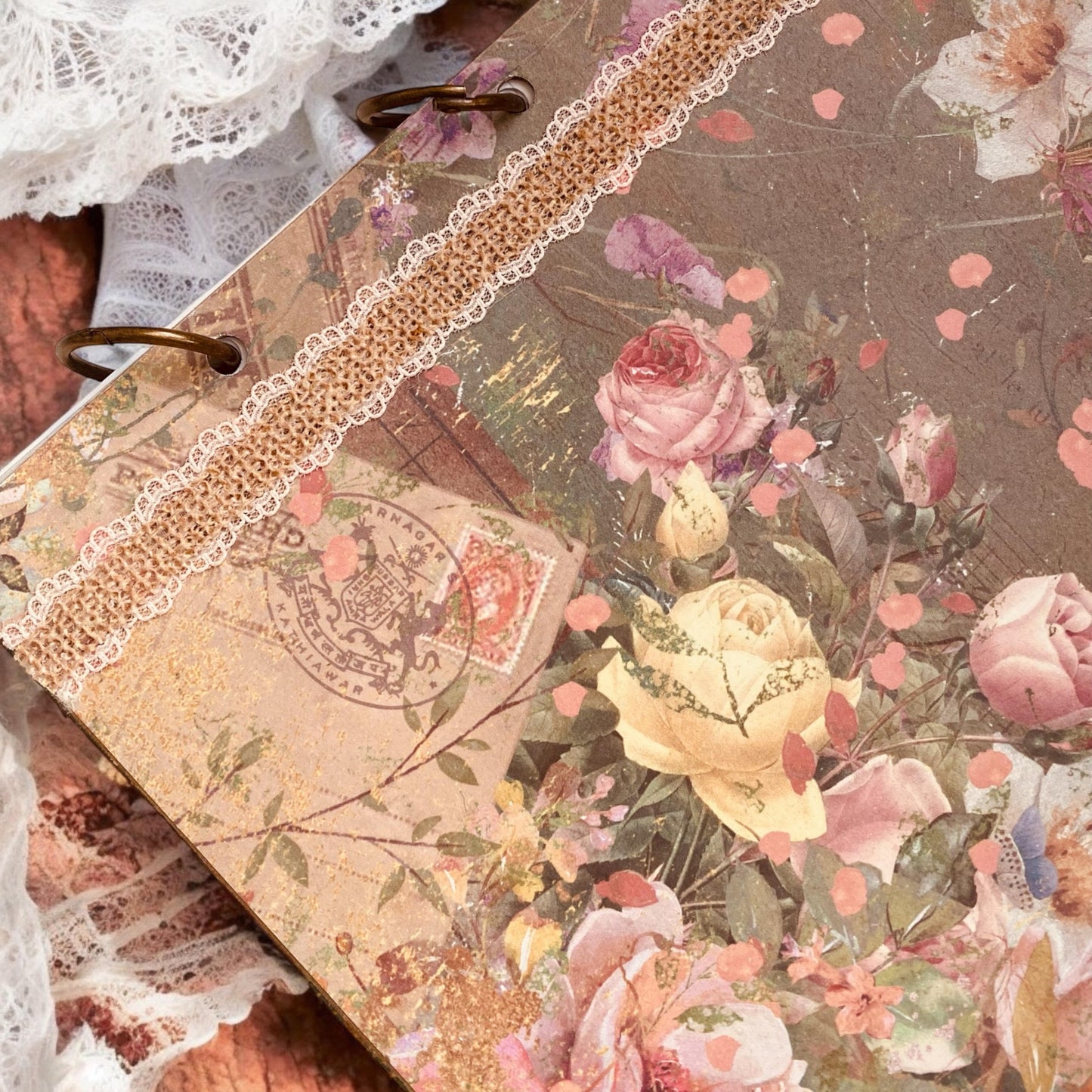 Heirloom Floral Lined Notebook