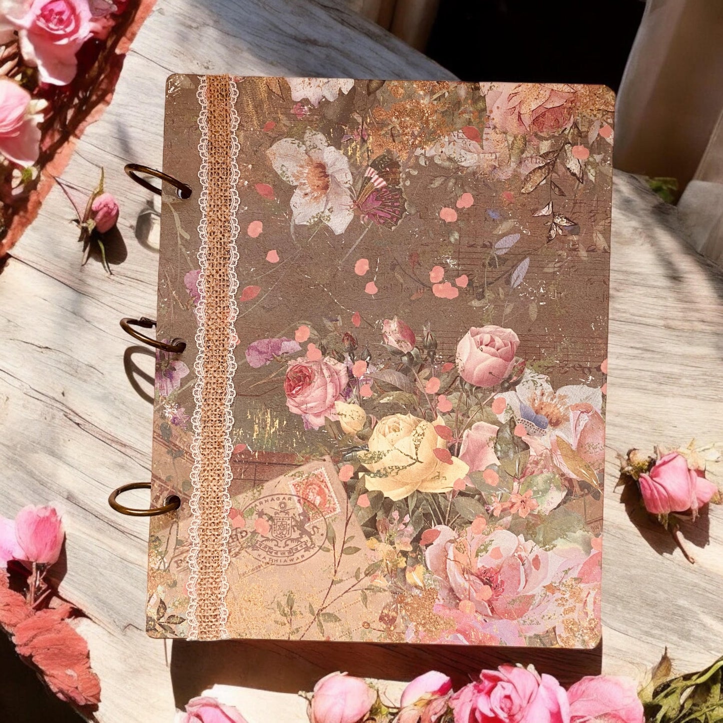 Heirloom Floral Lined Notebook